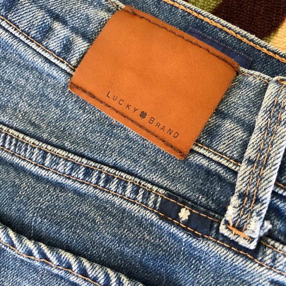 Lucky Brand Charlie Skinny Distressed Jeans - Picture 3 of 10